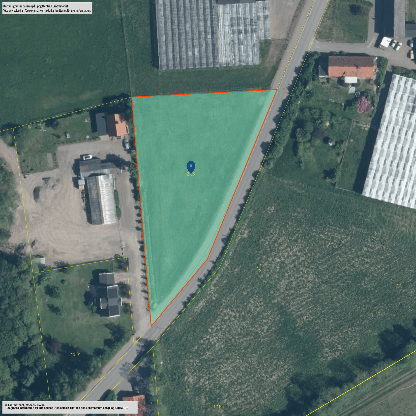 Tomt, Välluvsvägen, Påarp, Helsingborg