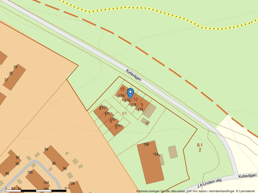 Villa, Radhus, Kullavägen 17G, Umedalen, Umeå