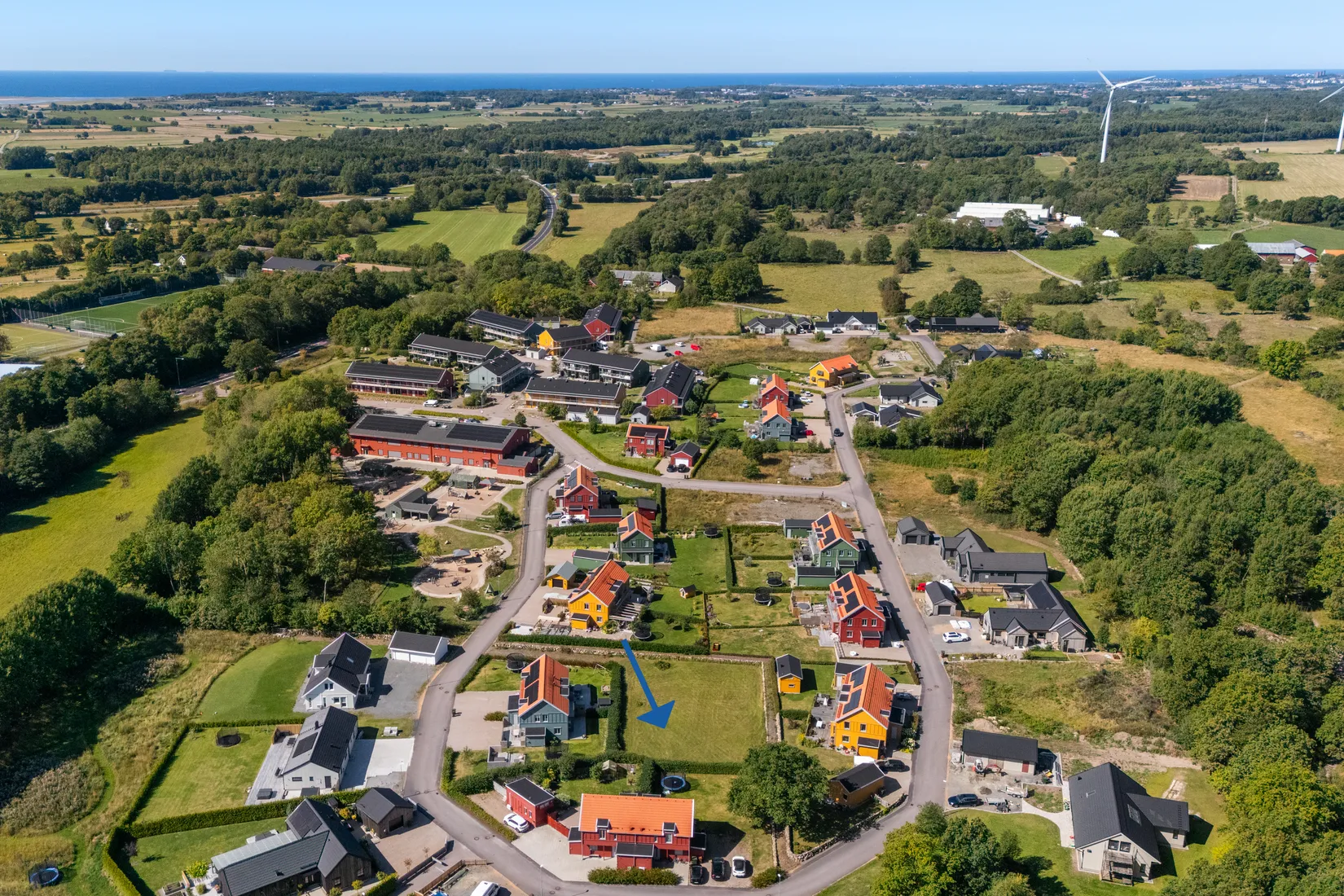 Tomt, Lalatoftsvägen 11, Tvååker, Varberg