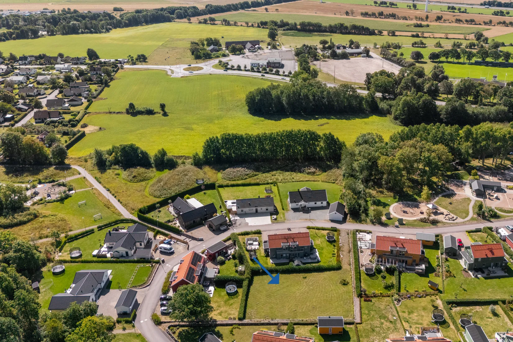 Tomt, Lalatoftsvägen 11, Tvååker, Varberg