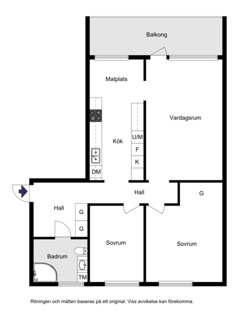 Bostadsrätt, Furutorpsgatan 30A, Söder, Helsingborg