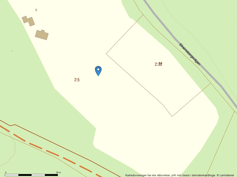 Tomt, Efraimsbergsvägen 14, Efraimsberg, Täby