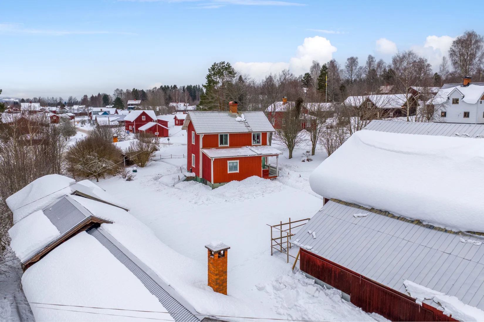 Villa, Skinnarbacken 9, Slättberg, Orsa