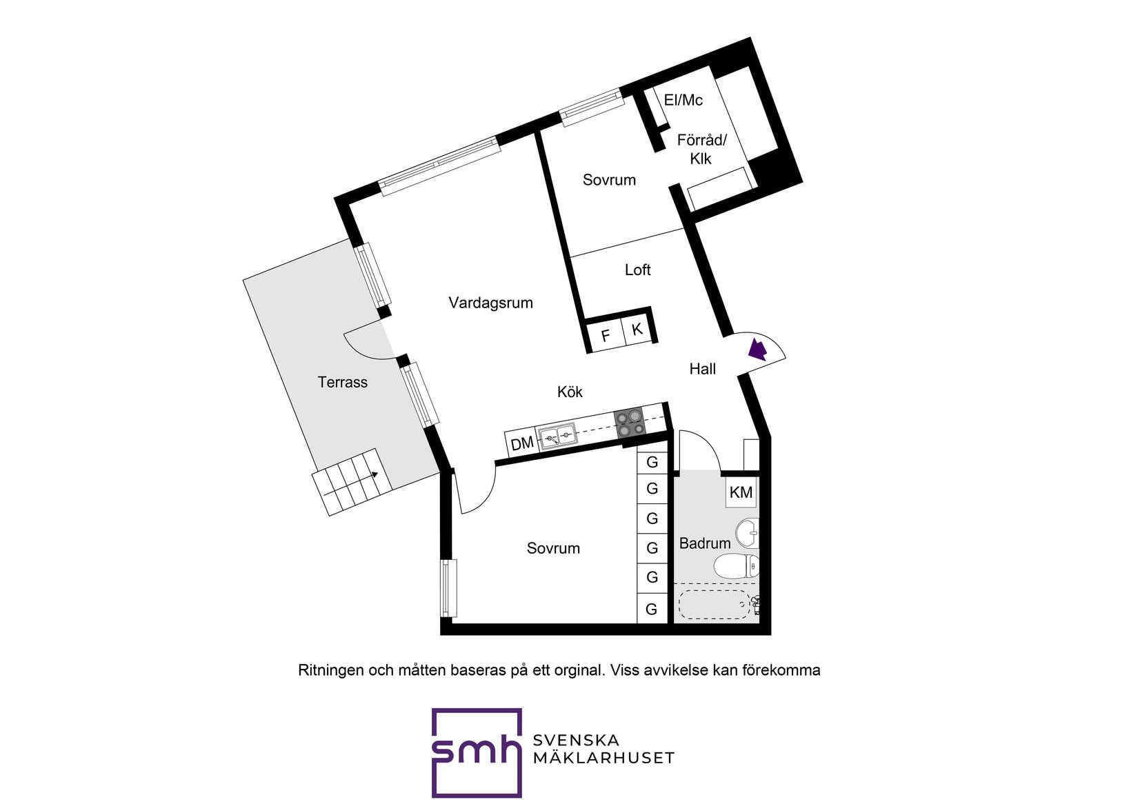 Bostadsrätt, Tappvägen 37, Bromma / Annedal, Stockholm