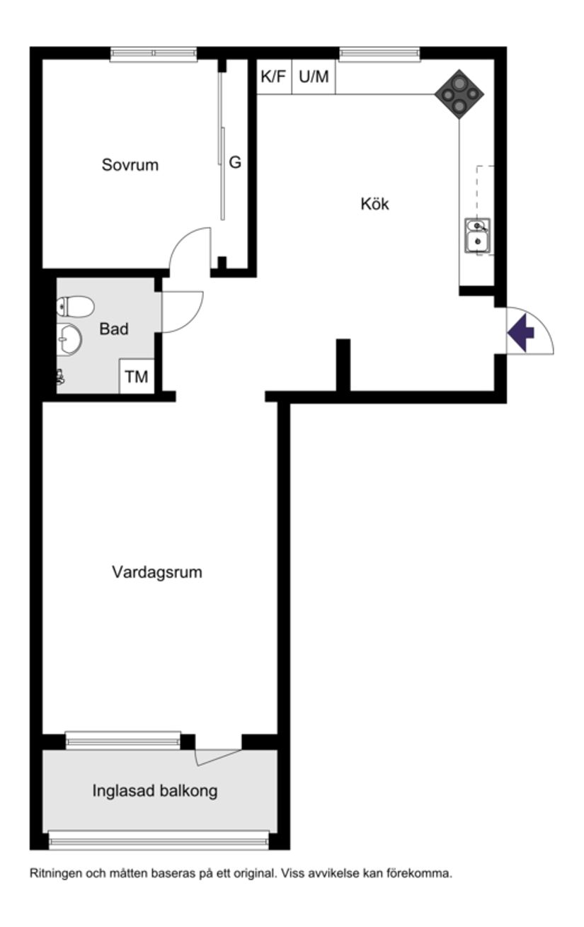 Bostadsrätt, Jönköpingsgatan 33B, Husensjö, Helsingborg