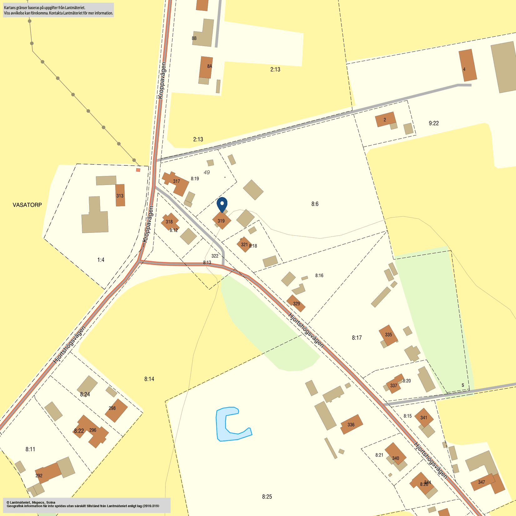 Villa, Hjortshögsvägen 319, Helsingborg