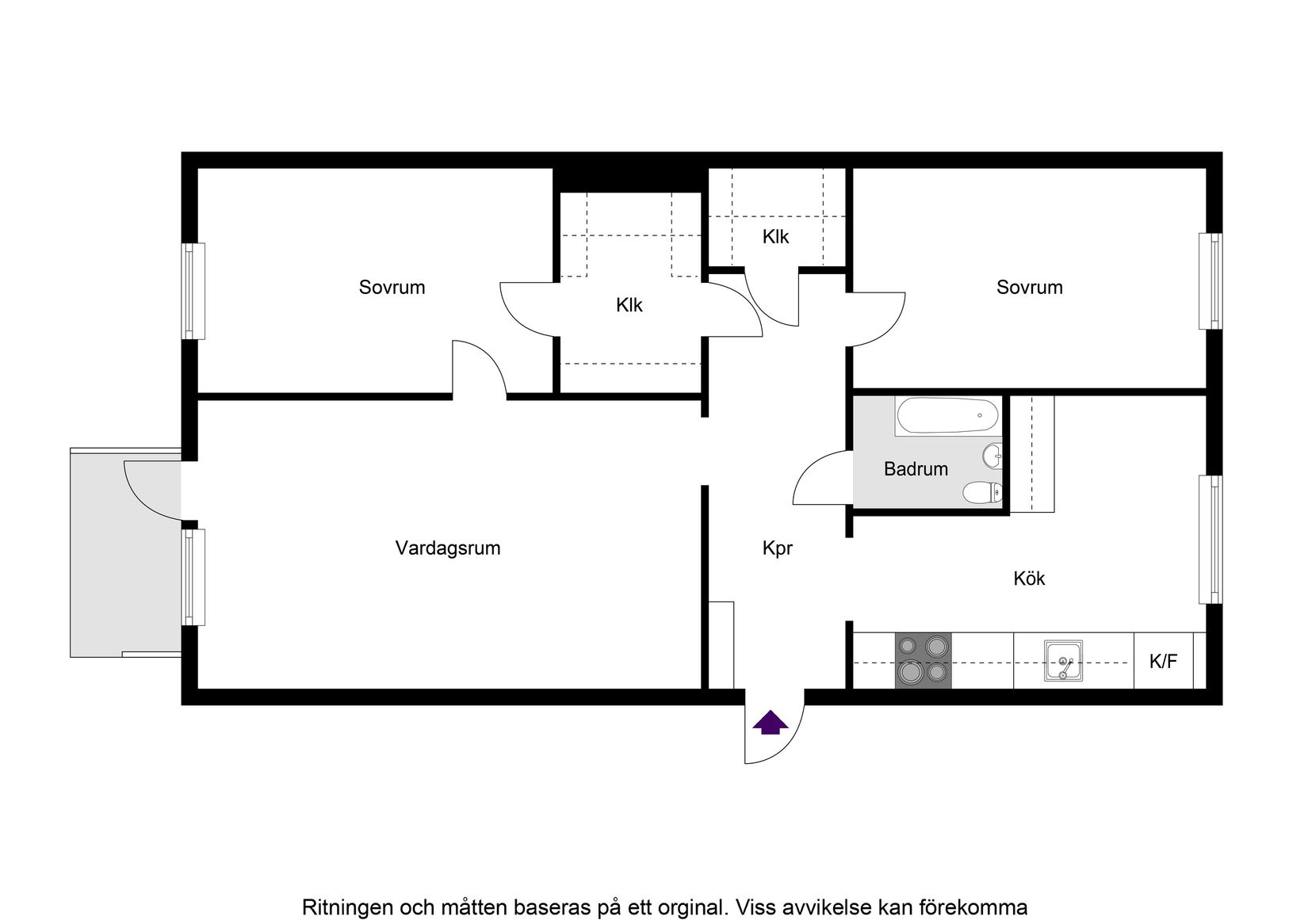 Bostadsrätt, Kopparvägen 39, Kallhäll, Järfälla