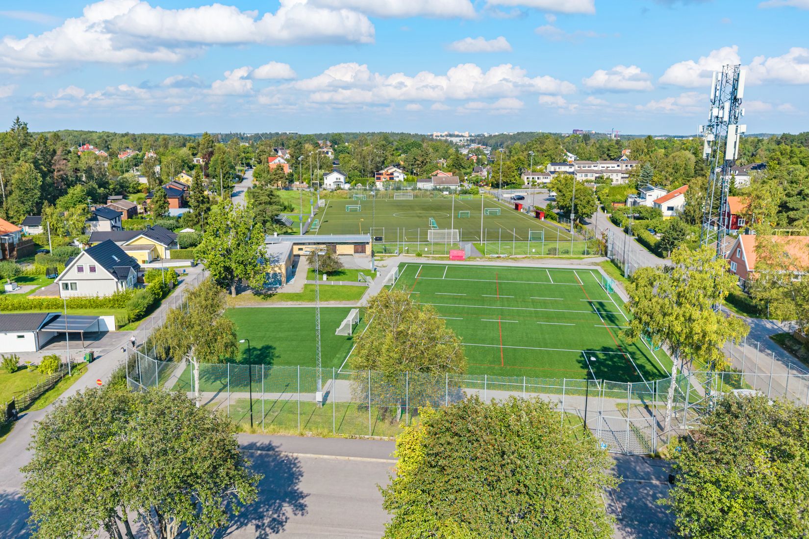 Villa, Radhus, Månskensgränd 5, Berghem / Polhem, Järfälla