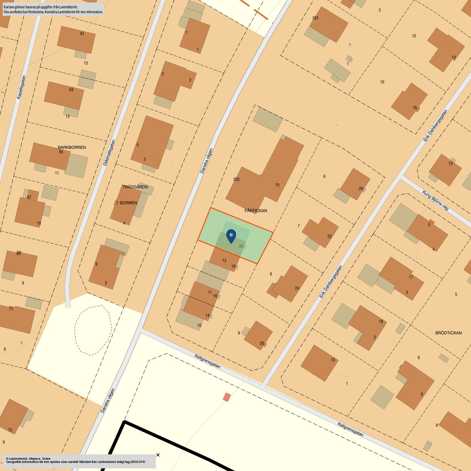 Radhus, Kellgrensgatan 20, Mösseberg, Falköping