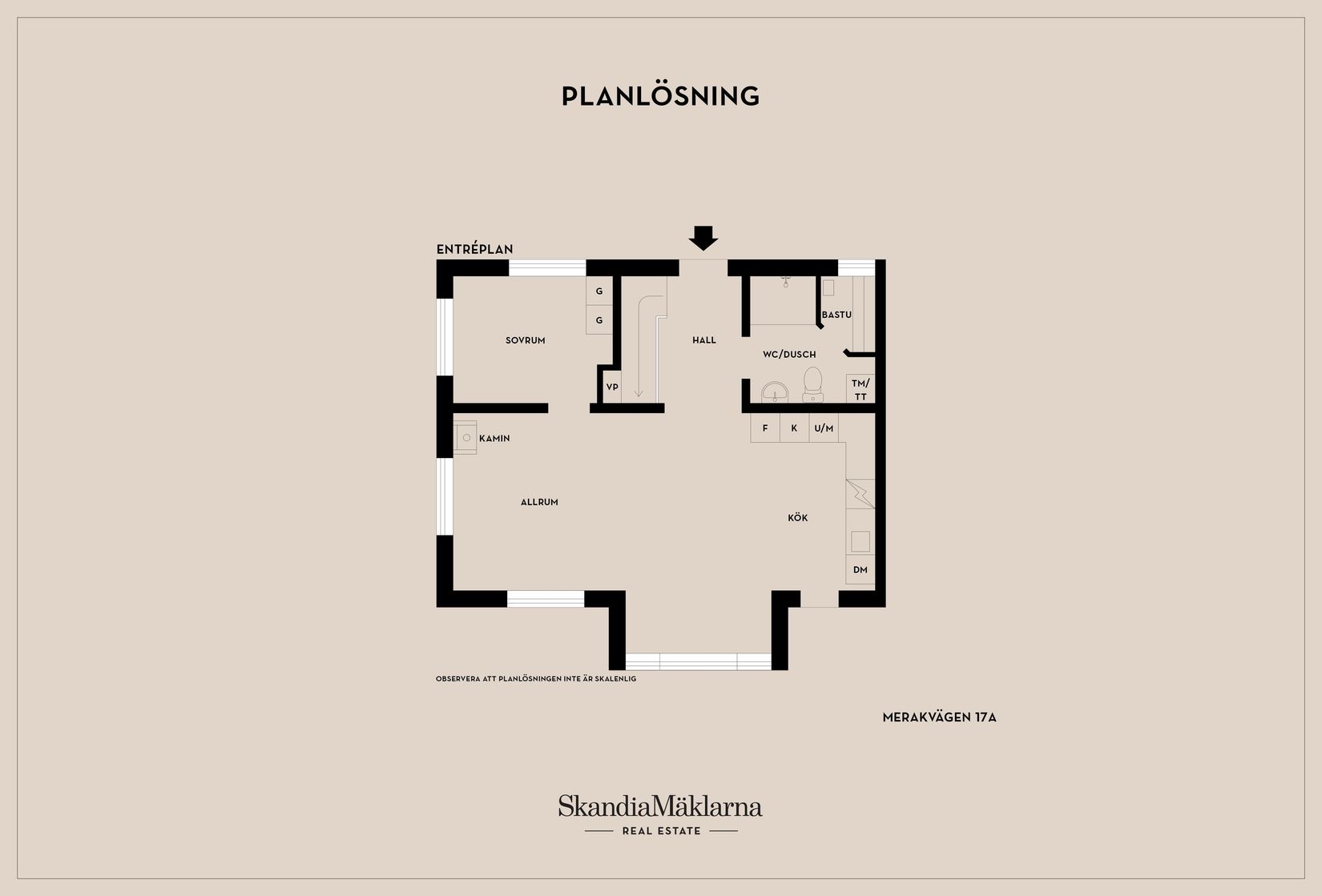 Bostadsrätt, Lupusvägen 3B, Storhogna, Berg
