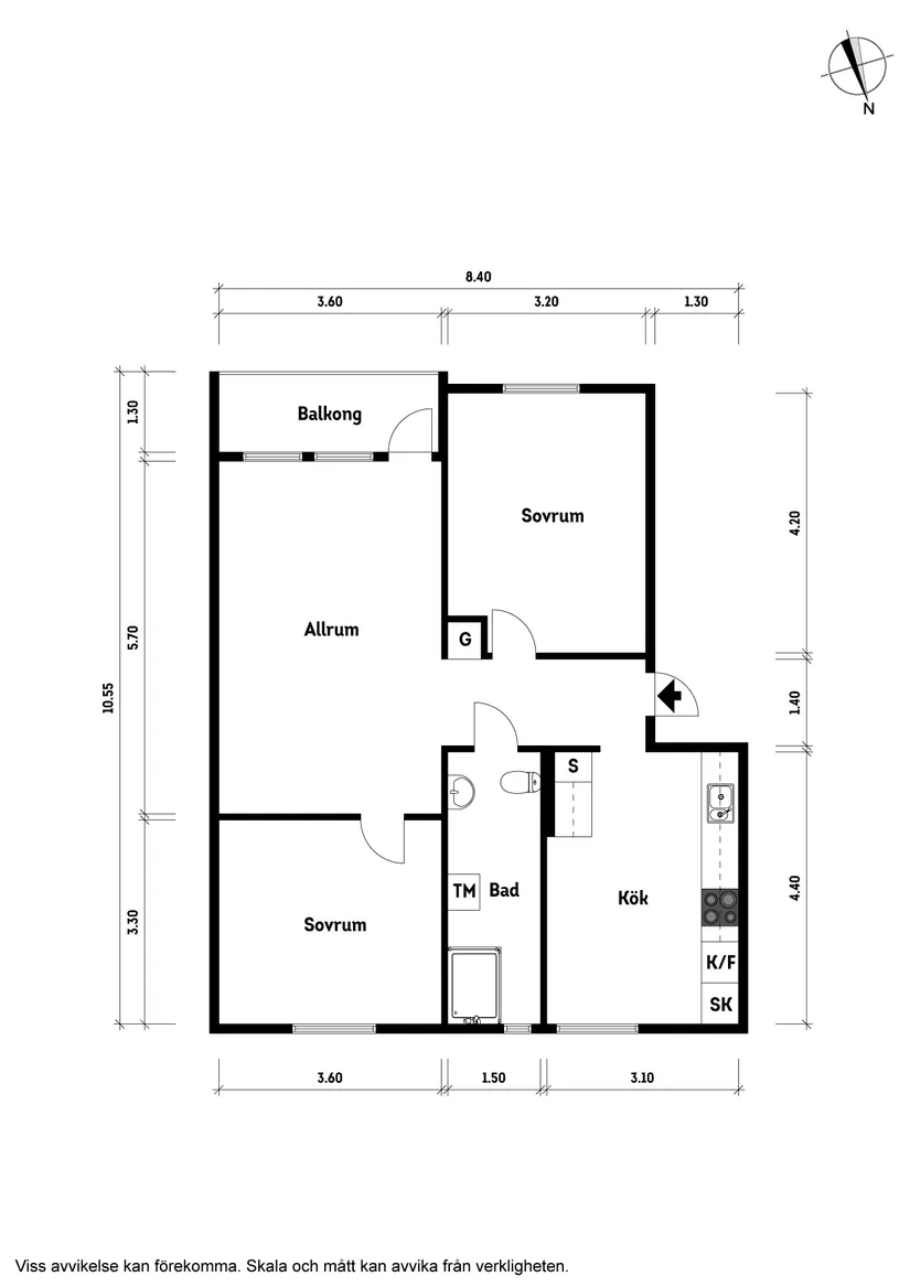 Bostadsrätt, Östra Solgatan 8B, Solslätt, Klippan