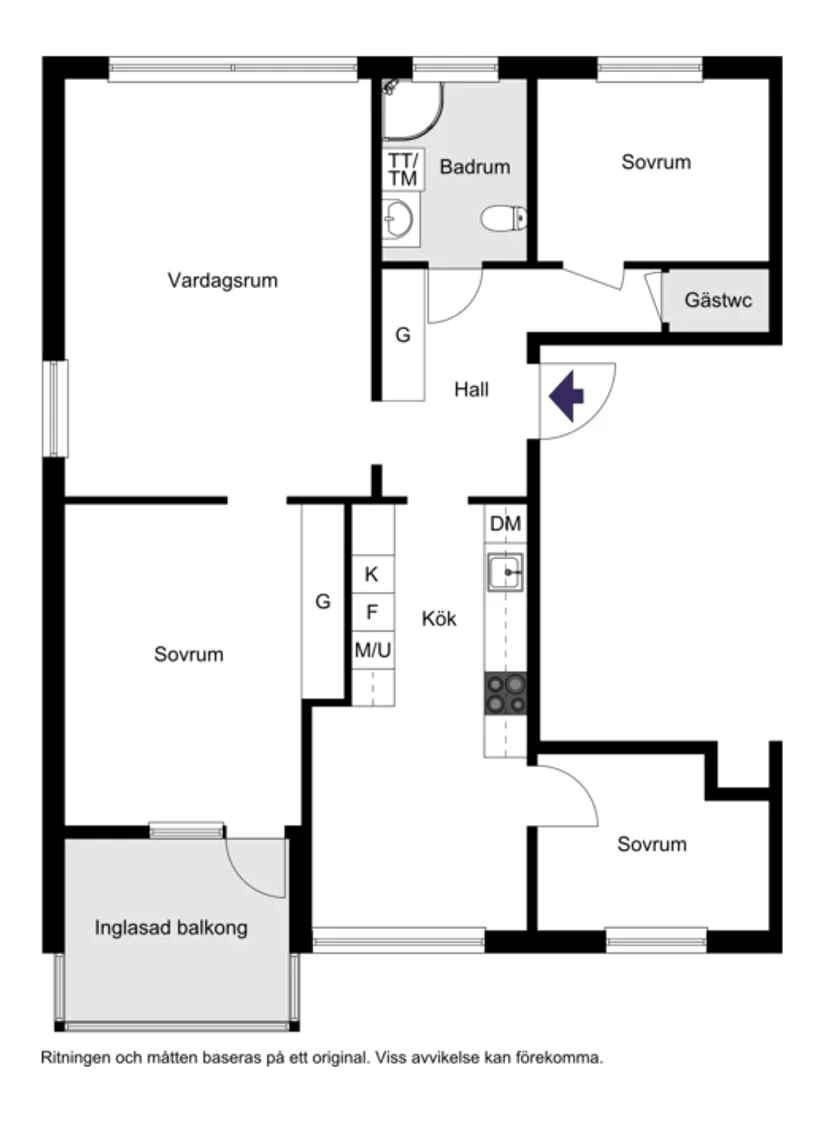 Bostadsrätt, Umeågatan 24C, Rosengården, Helsingborg