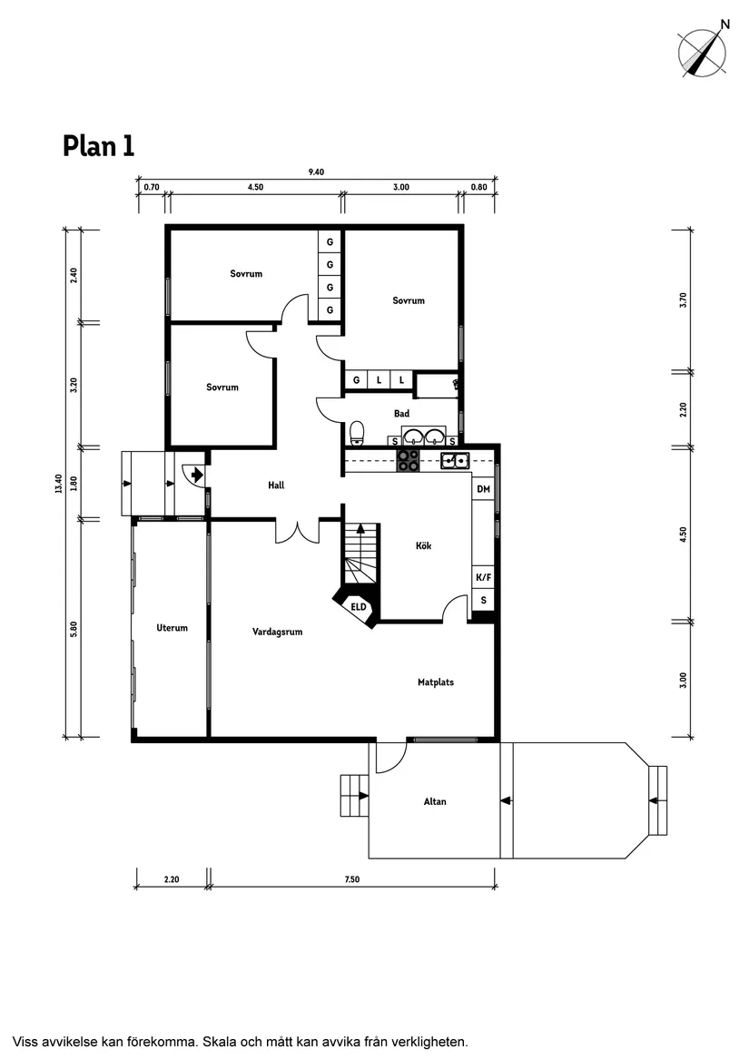 Villa, Källviksvägen 17, Näset, Göteborg