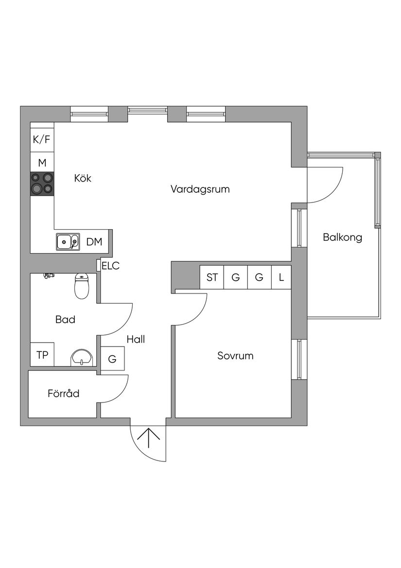 Bostadsrätt, Ålgrytevägen 33, Bredäng - Mälarhöjden, Stockholm