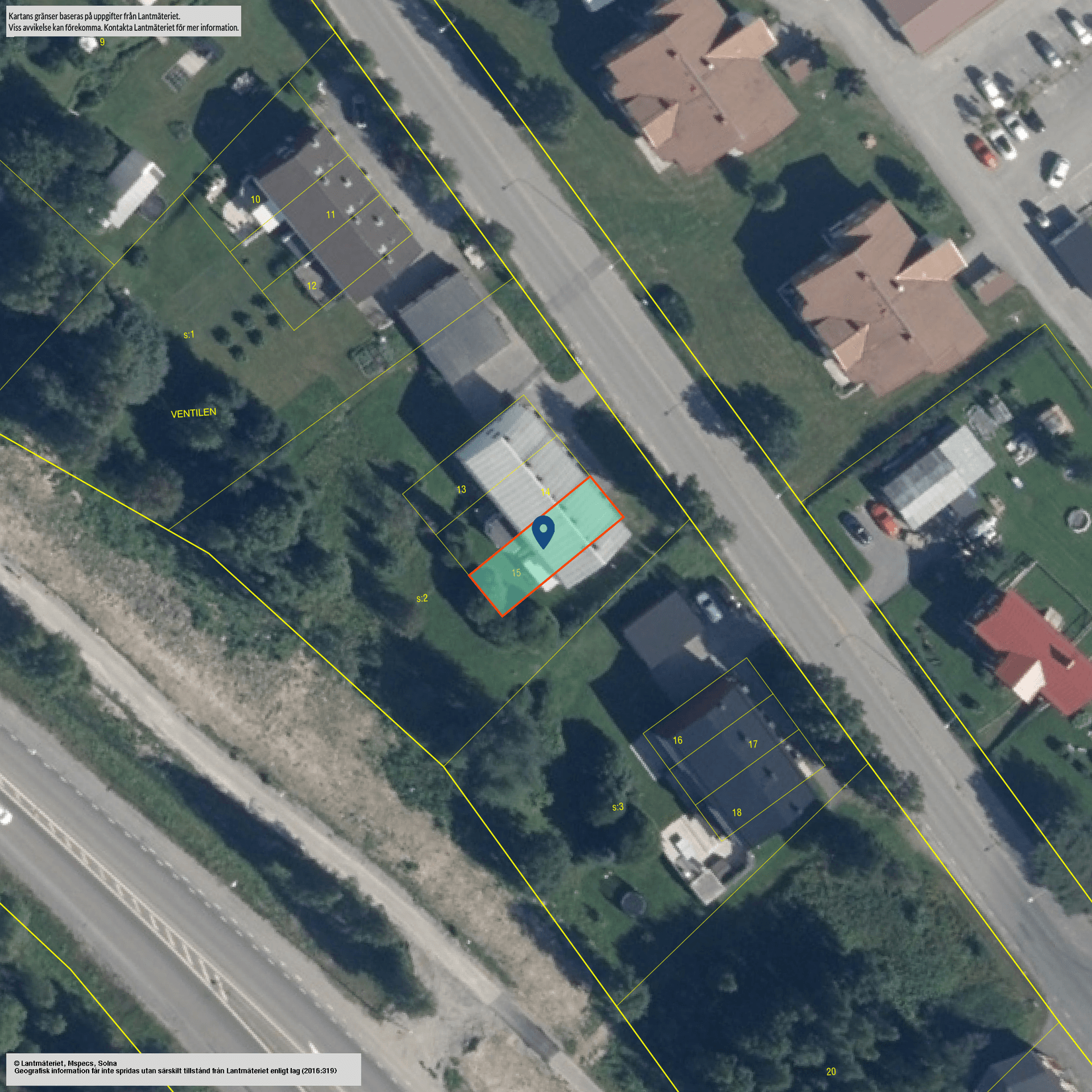 Radhus, Skelleftehamnsvägen 134, Skellefteå