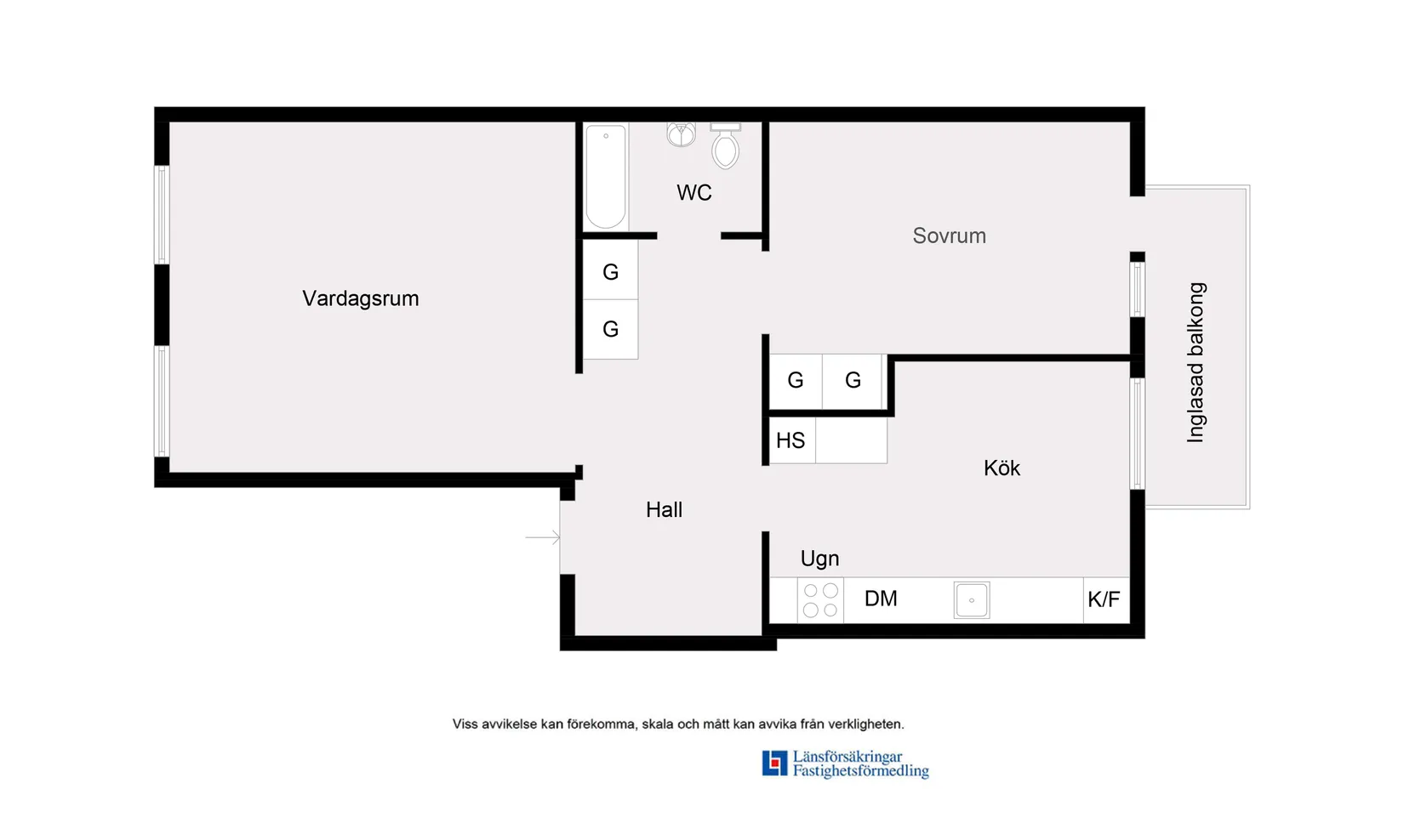 Bostadsrätt, Baskemöllegatan 7A, Sorgenfri, Malmö
