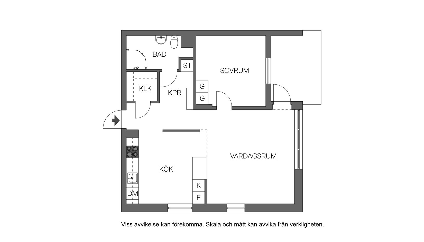 Bostadsrätt, Tråggränd 35, Ersboda, Umeå