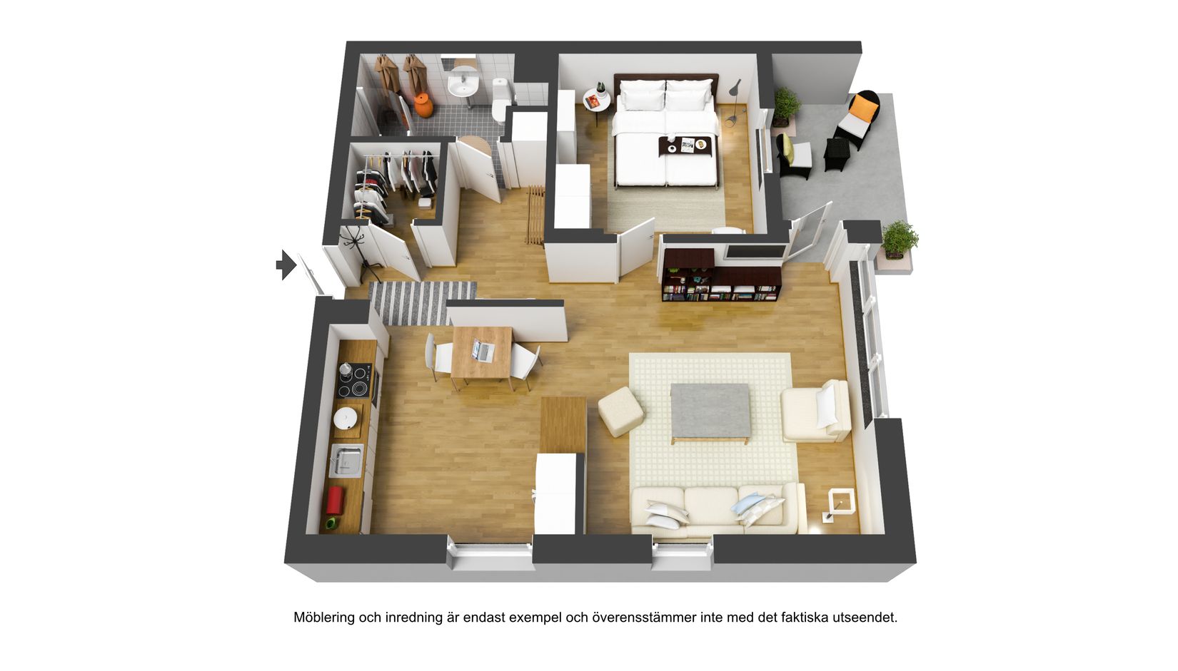 Bostadsrätt, Tråggränd 35, Ersboda, Umeå