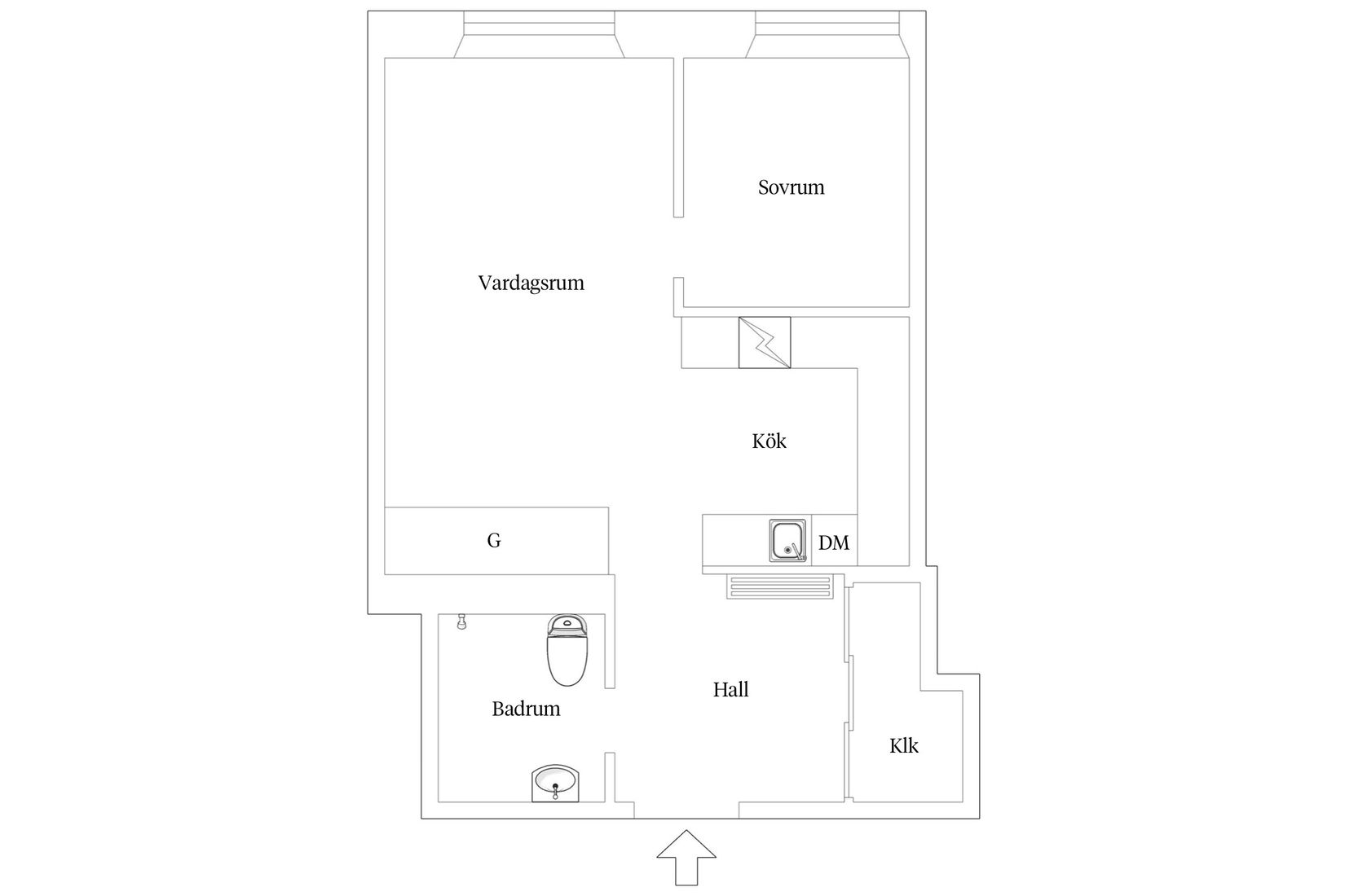 Bostadsrätt, Rosenlundsgatan 18, Södermalm Maria, Stockholm
