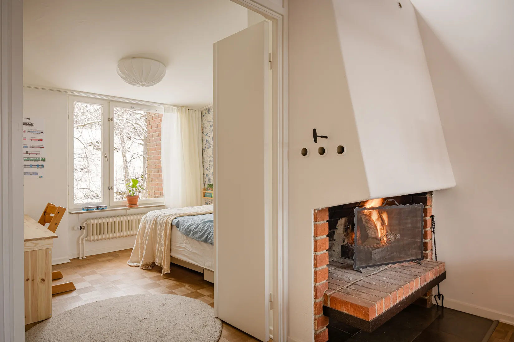 Bostadsrätt, Radhus, Riksrådsvägen 35, Bagarmossen, Stockholm