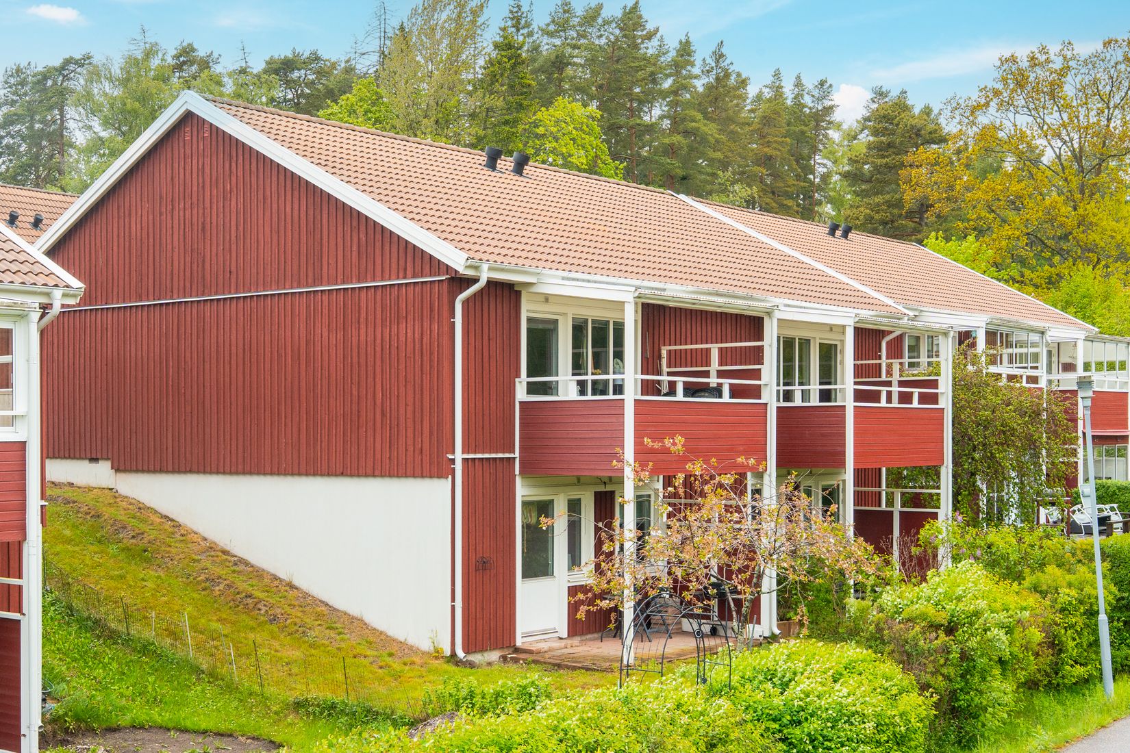 Radhus, Borgdalsgången 23, Harg, Nyköping