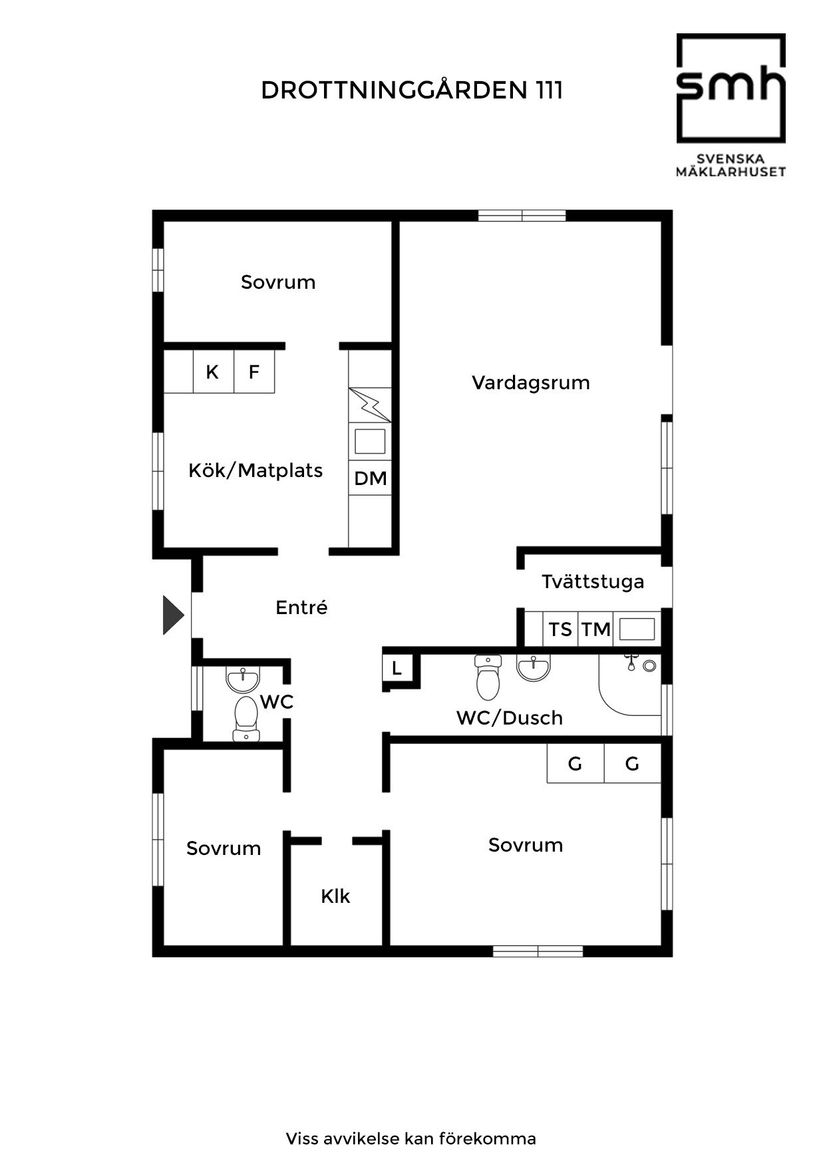 Bostadsrätt, Drottninggården 111, Drottningen, Landskrona