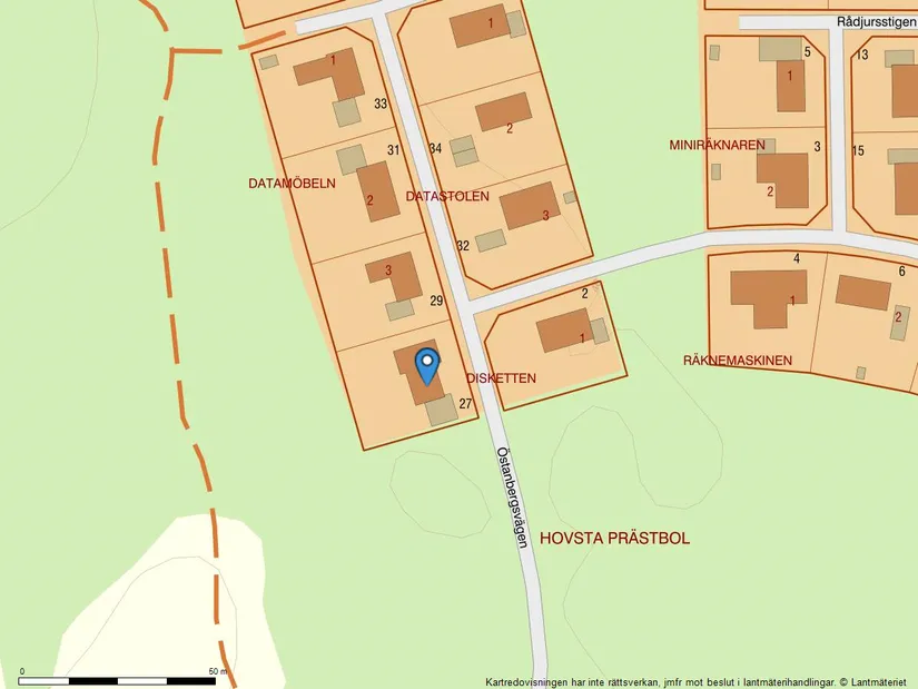 Villa, Östanbergsvägen 27, Lillån, Örebro