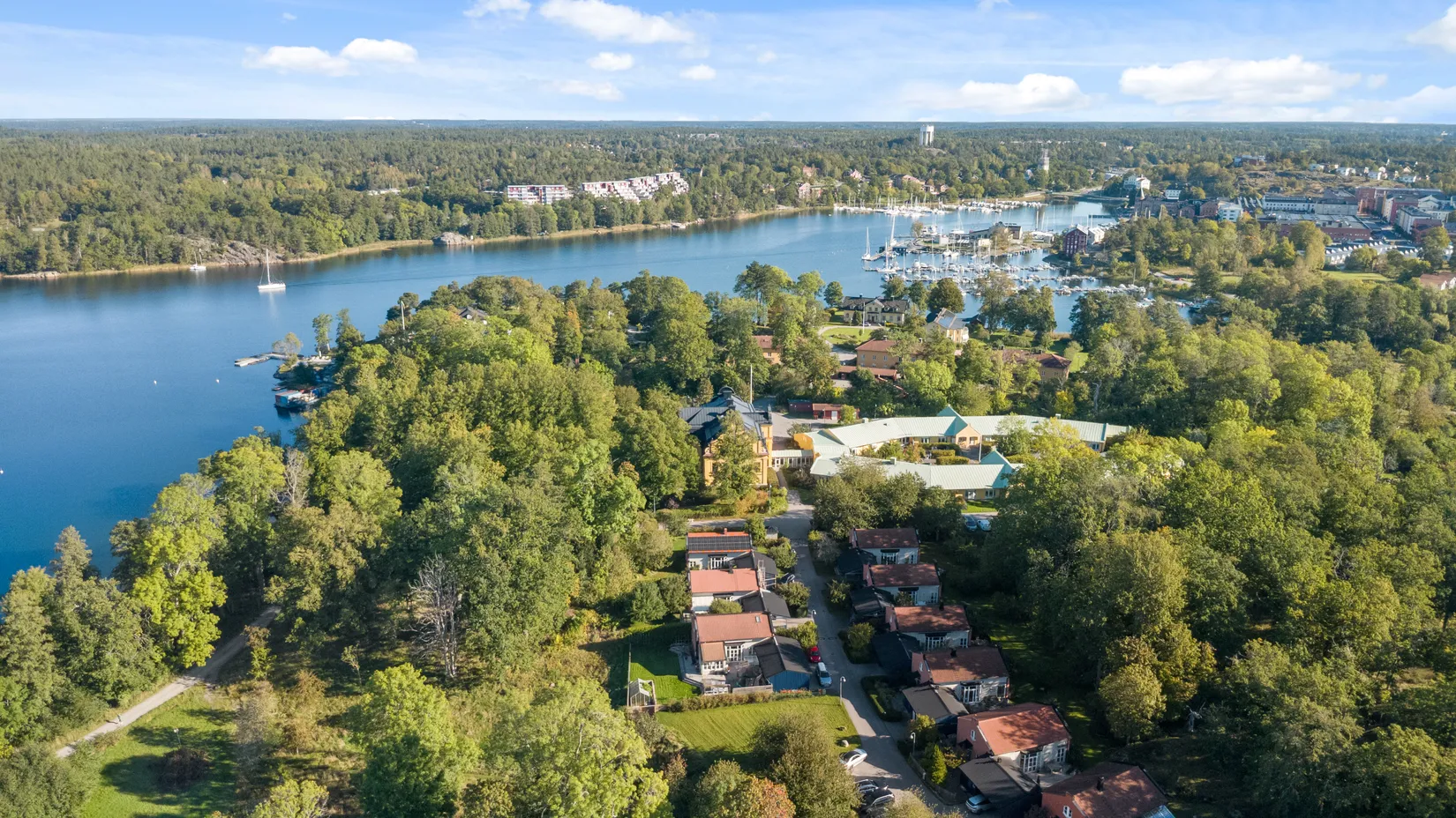 Villa, Oxenstiernas väg 5, Gustavsberg Farsta Slottsvik, Värmdö