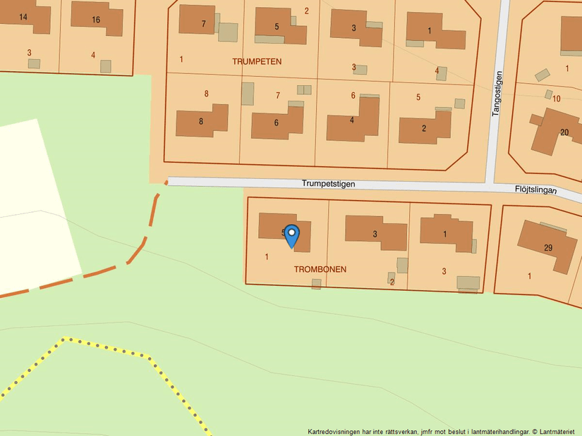 Villa, Trumpetstigen 5, Folkets Park, Gällivare