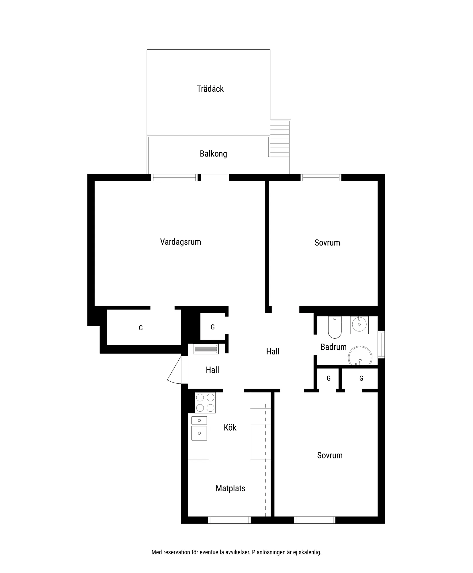 Bostadsrätt, Hermansvägen 39B, Rosenlund, Jönköping