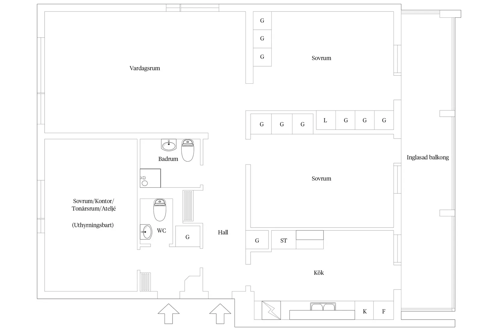 Bostadsrätt, Slättängsgatan 25A, Lomma - Slättäng, Lomma