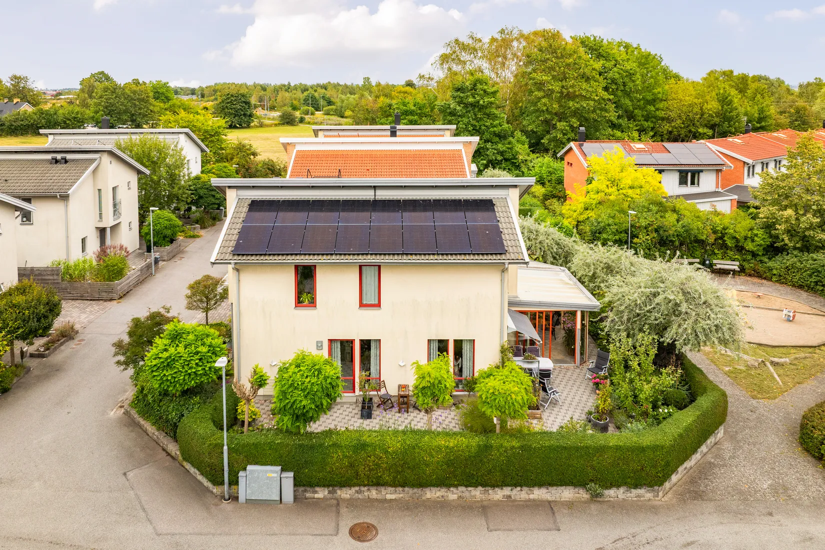 Villa, Svensagatan 11, Lomma