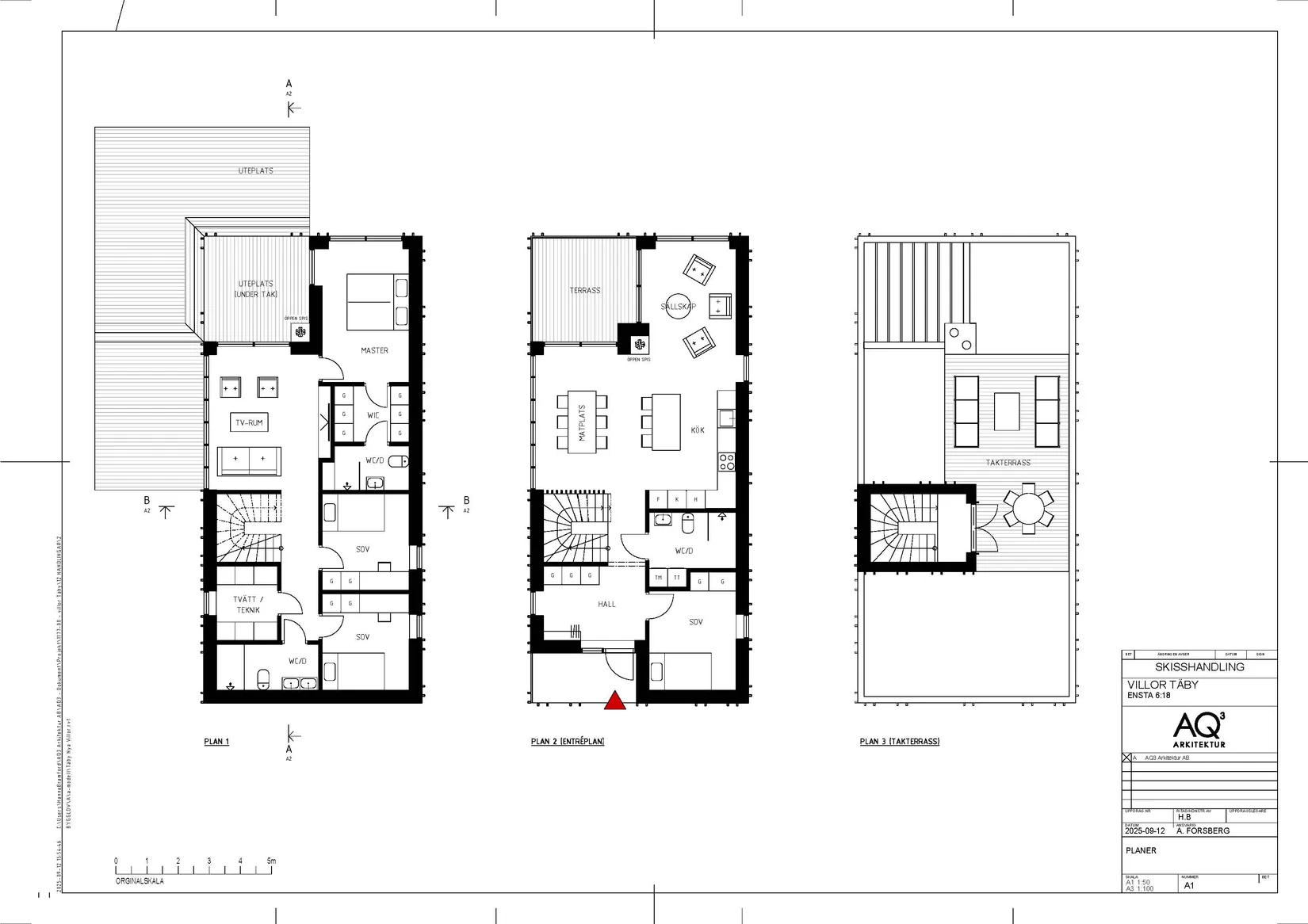 Tomt, Sälgvägen, Ensta, Täby