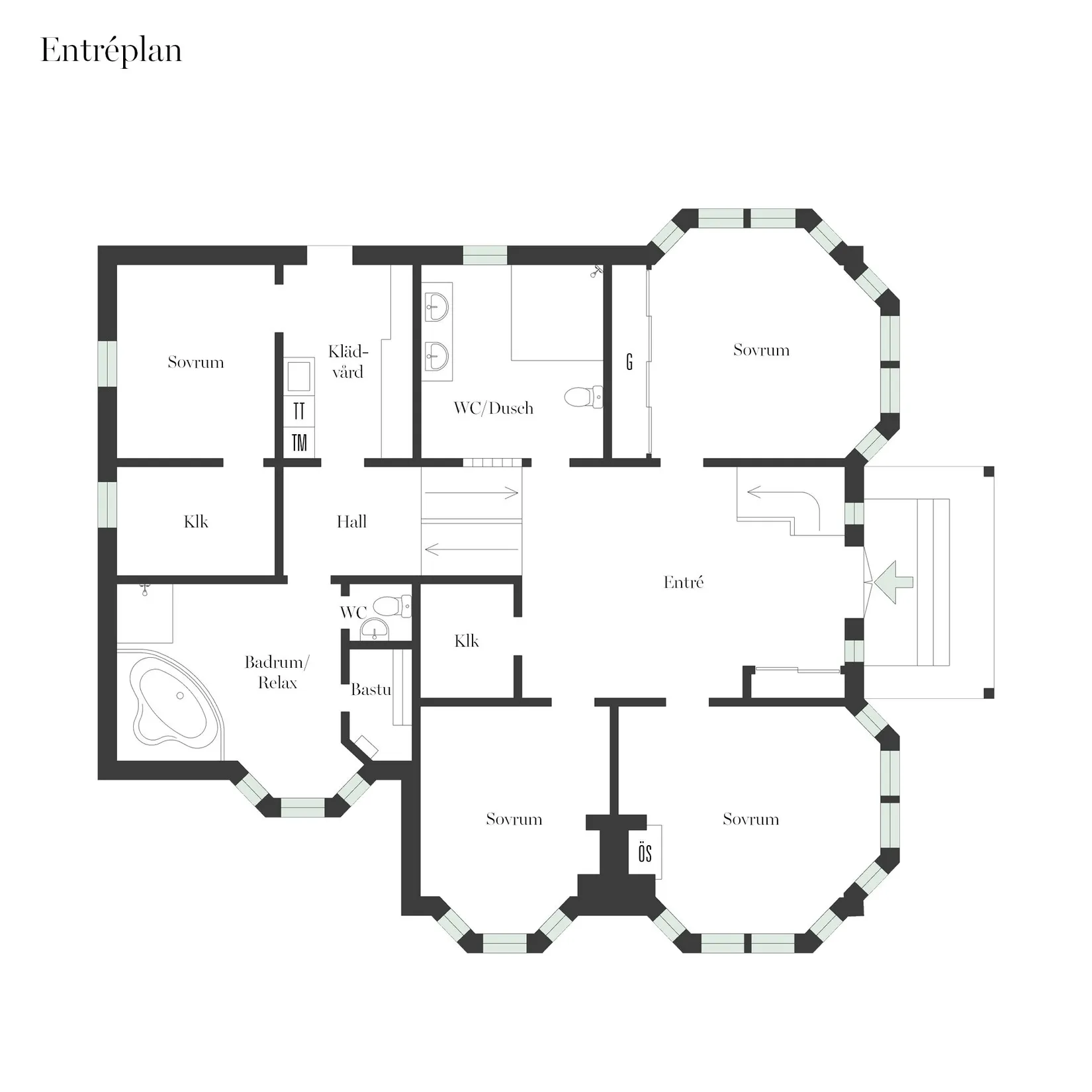 Villa, Jägarstigen 19, Falkberget, Sollentuna
