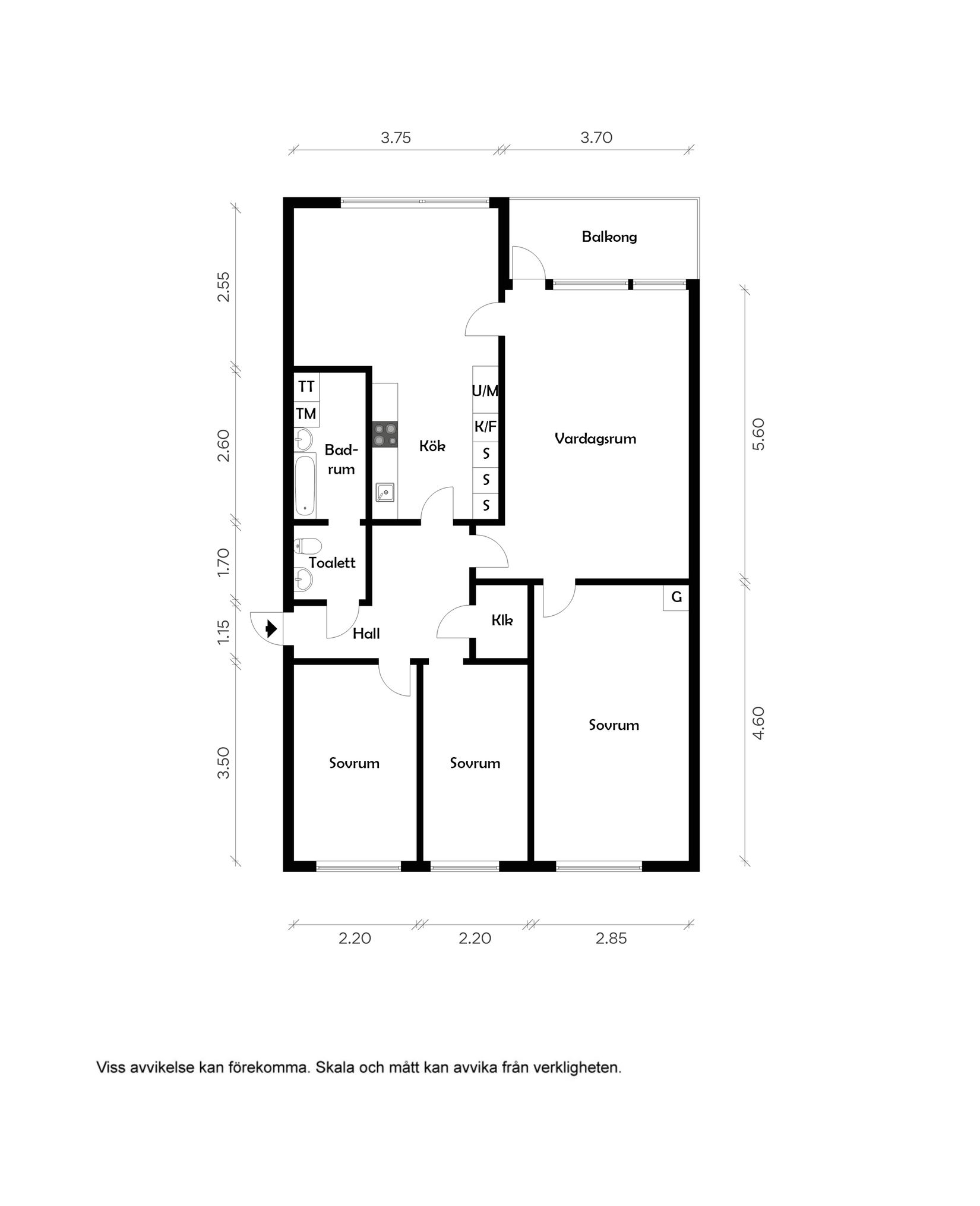 Bostadsrätt, Carl Roséns Gränd 9, Uddevalla