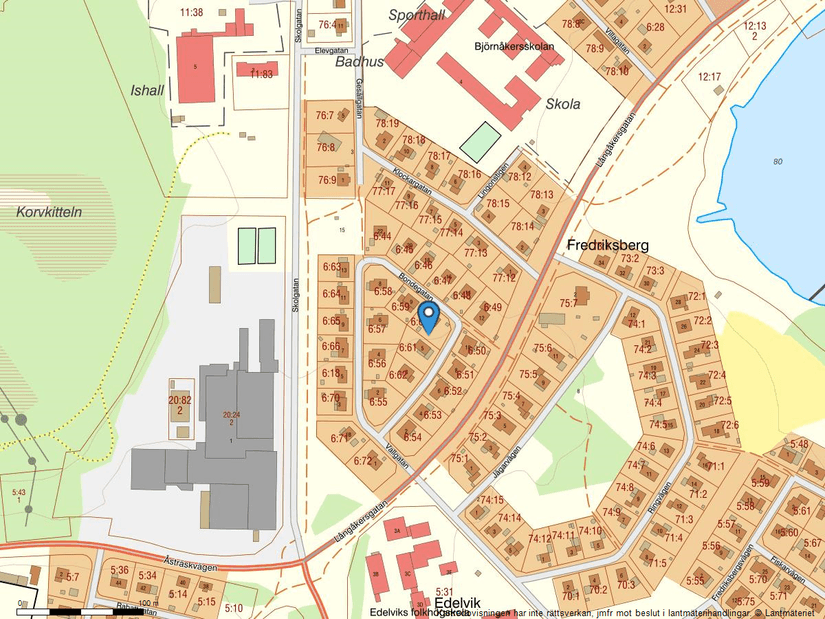 Villa, Bondegatan 7, Burträsk, Skellefteå