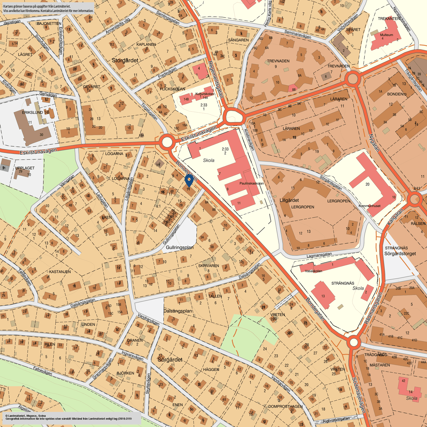 Bostadsrätt, Gullringsgatan 2A, Centalt, Strängnäs