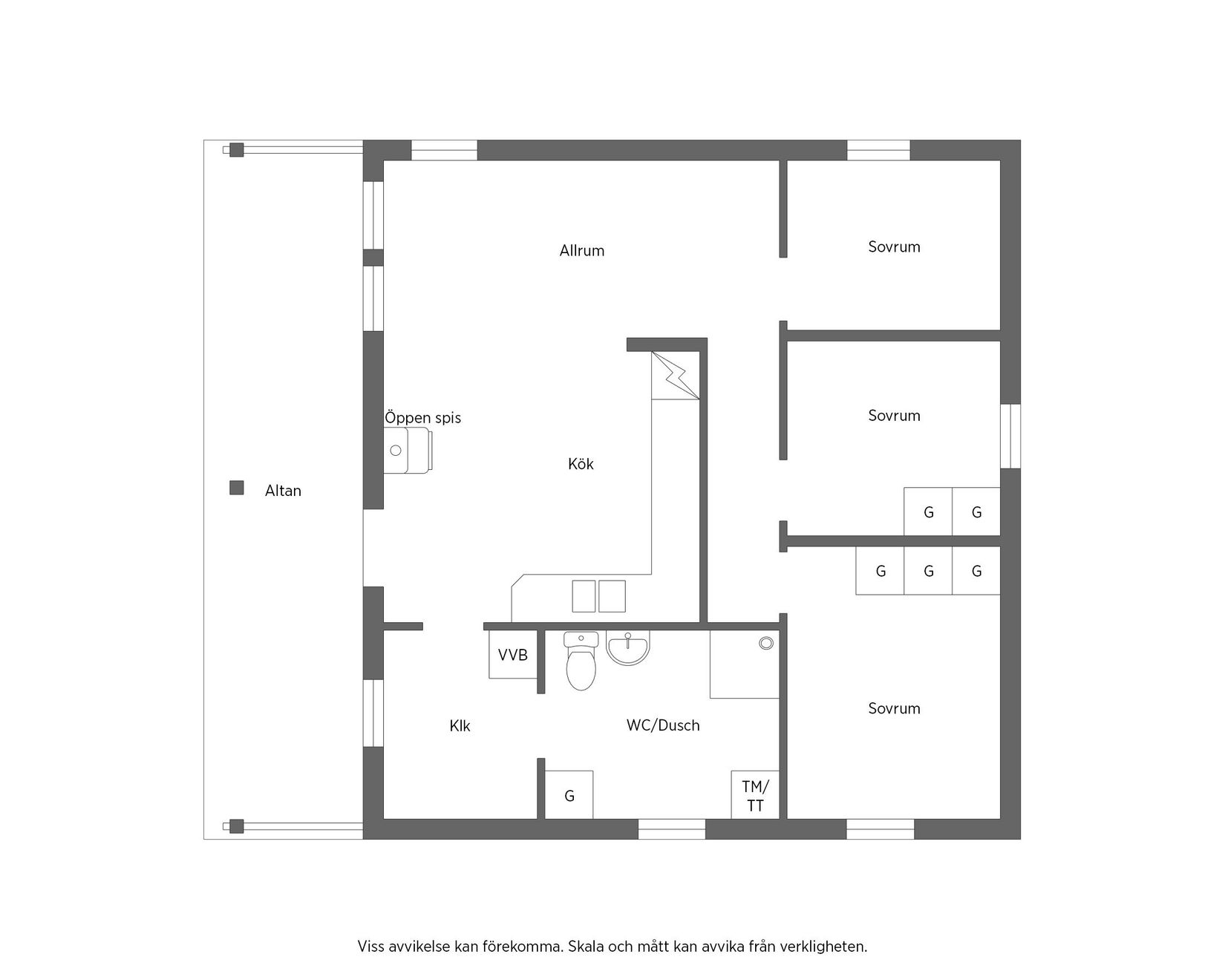 Fritidshus, Televägen 22, Ammarnäs, Sorsele