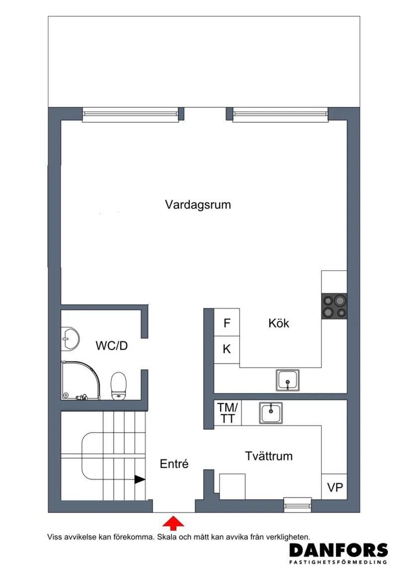 Bostadsrätt, Radhus, Valhallavägen 36B, Allarp, Laholm