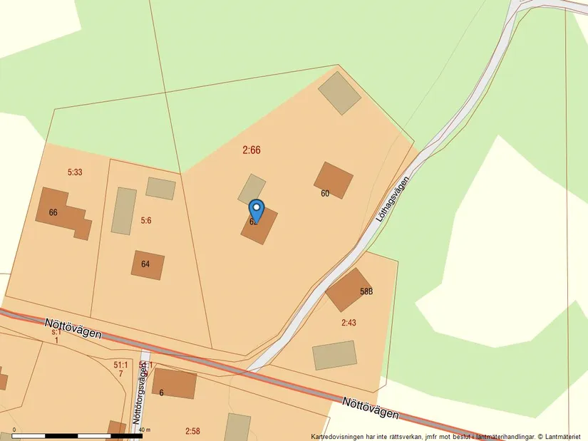 Villa, Nöttövägen 62, Karholmsbruk, Tierp