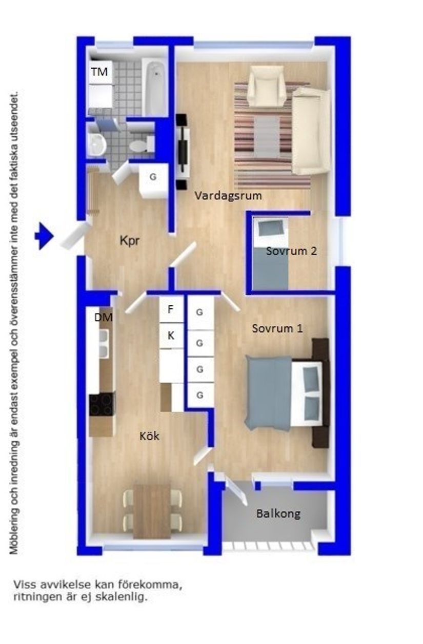 Bostadsrätt, Heimdalsgatan 46, Märsta - Valsta, Sigtuna