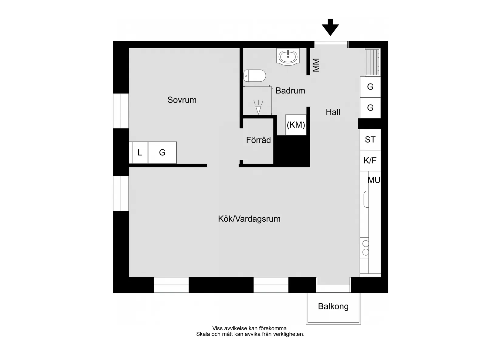 Bostadsrätt, Dekangatan 10, Rosendal, Uppsala