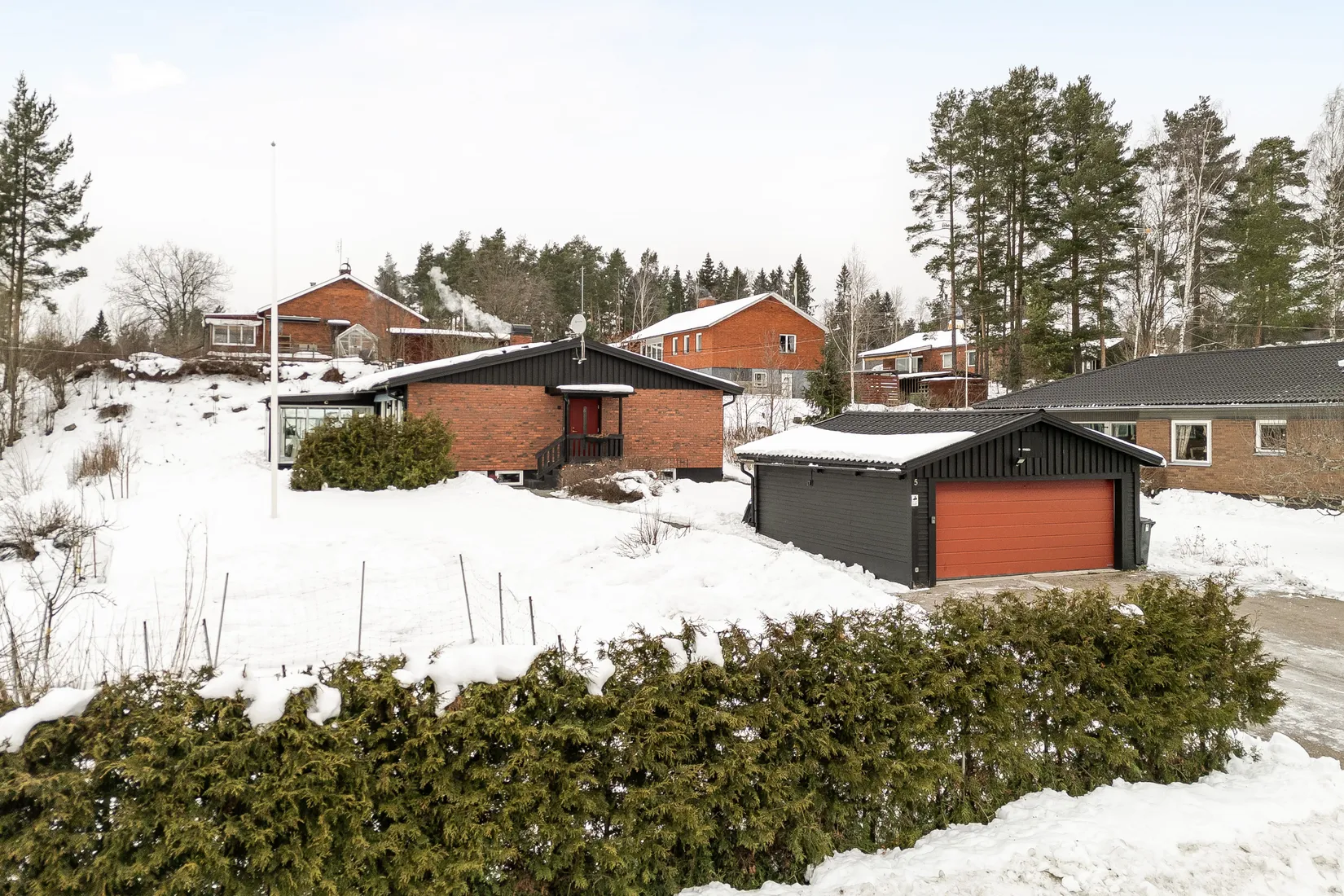 Villa, Hälsingstrandsvägen 5, Hälsinggården, Falun