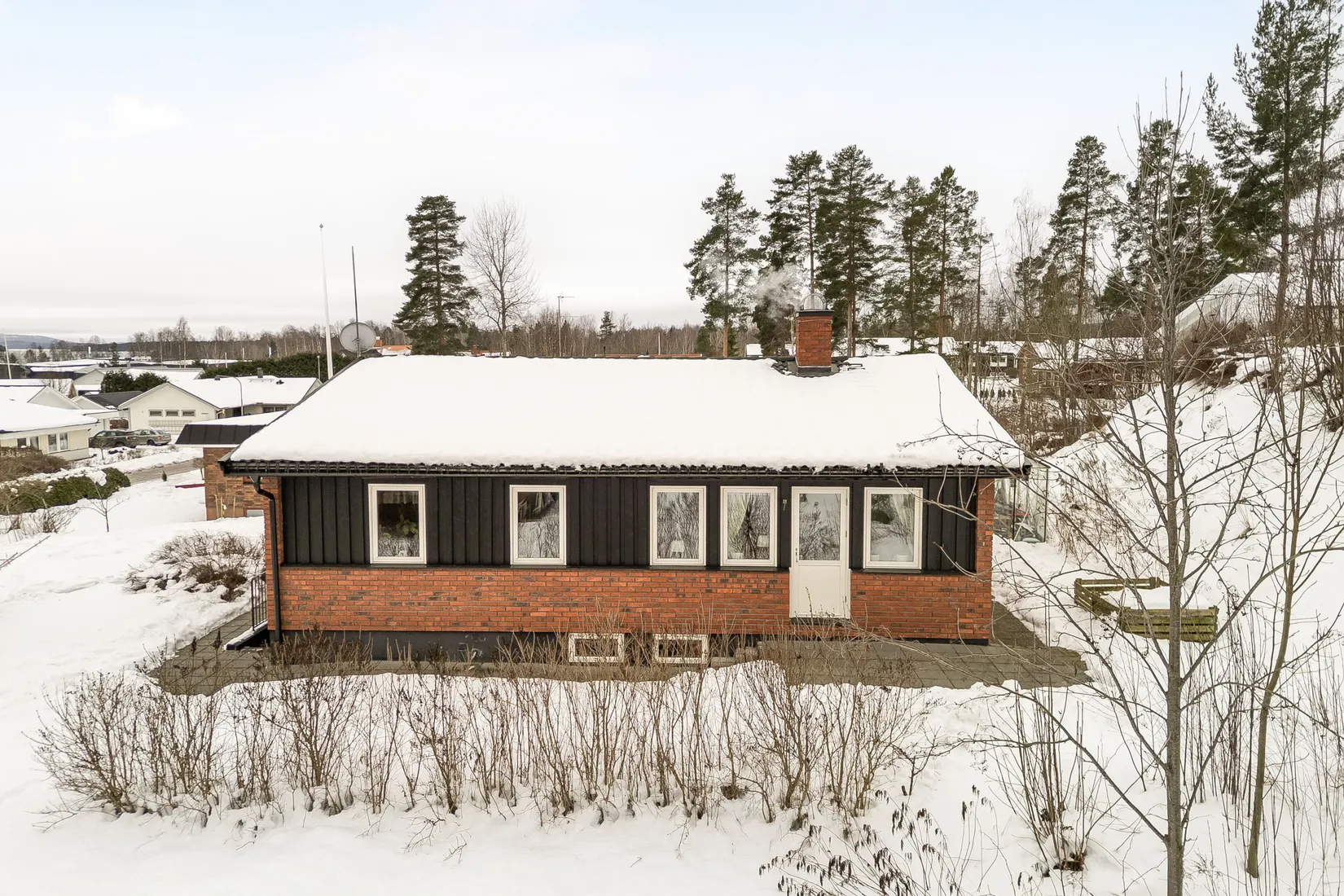 Villa, Hälsingstrandsvägen 5, Hälsinggården, Falun