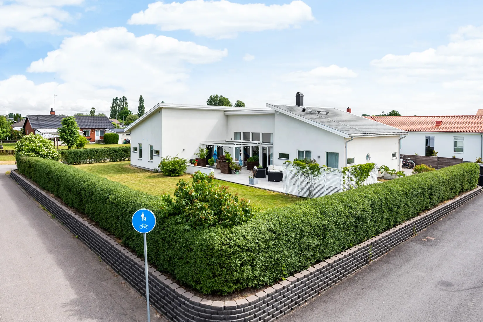 Villa, Karin Månsdotters gata 1, Drottningmarken, Vadstena