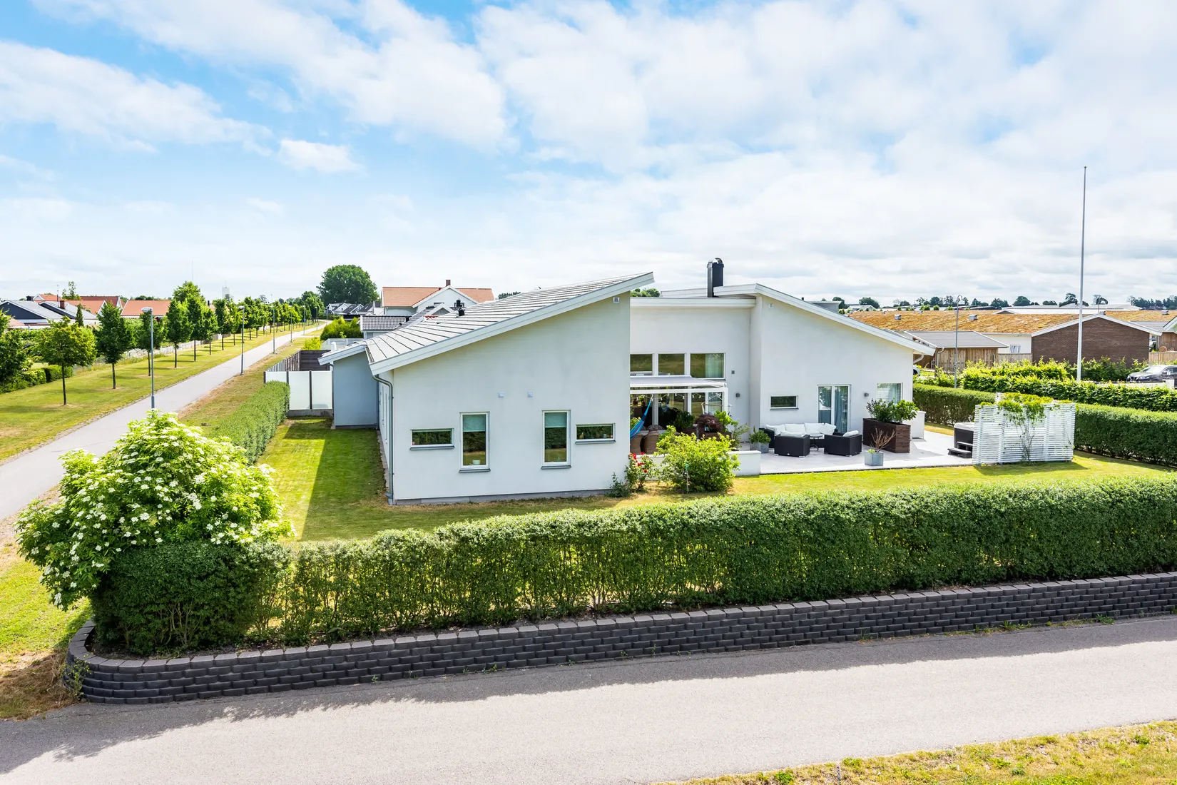 Villa, Karin Månsdotters gata 1, Drottningmarken, Vadstena