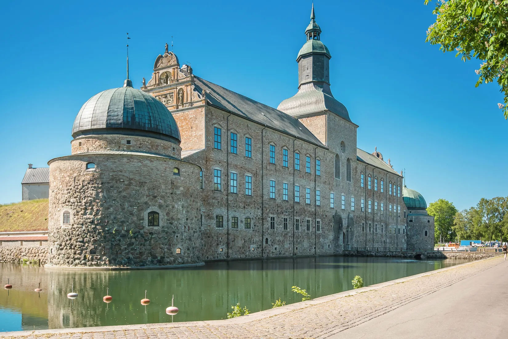 Villa, Karin Månsdotters gata 1, Drottningmarken, Vadstena