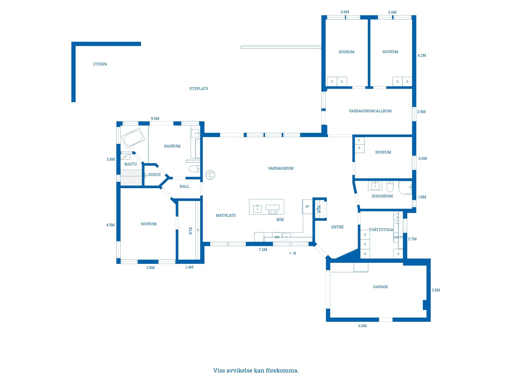 Villa, Karin Månsdotters gata 1, Drottningmarken, Vadstena