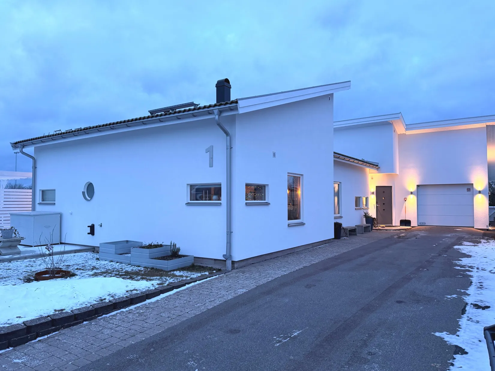 Villa, Karin Månsdotters gata 1, Drottningmarken, Vadstena