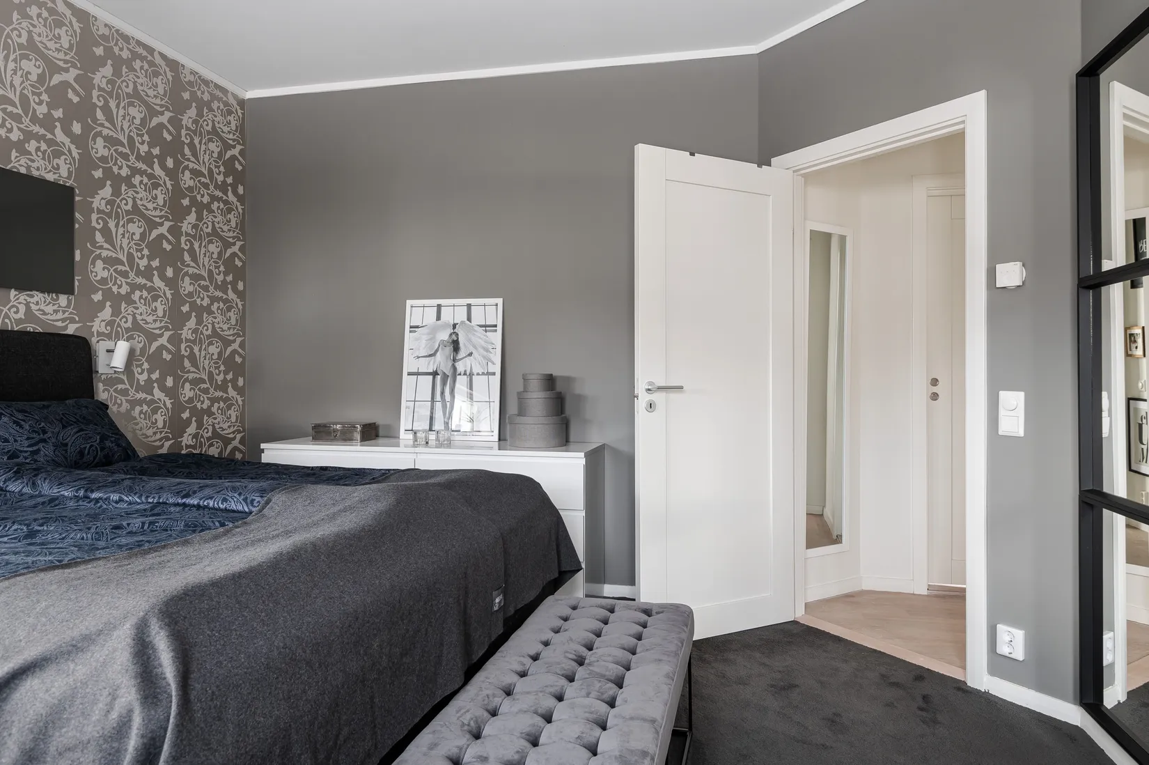 Villa, Karin Månsdotters gata 1, Drottningmarken, Vadstena